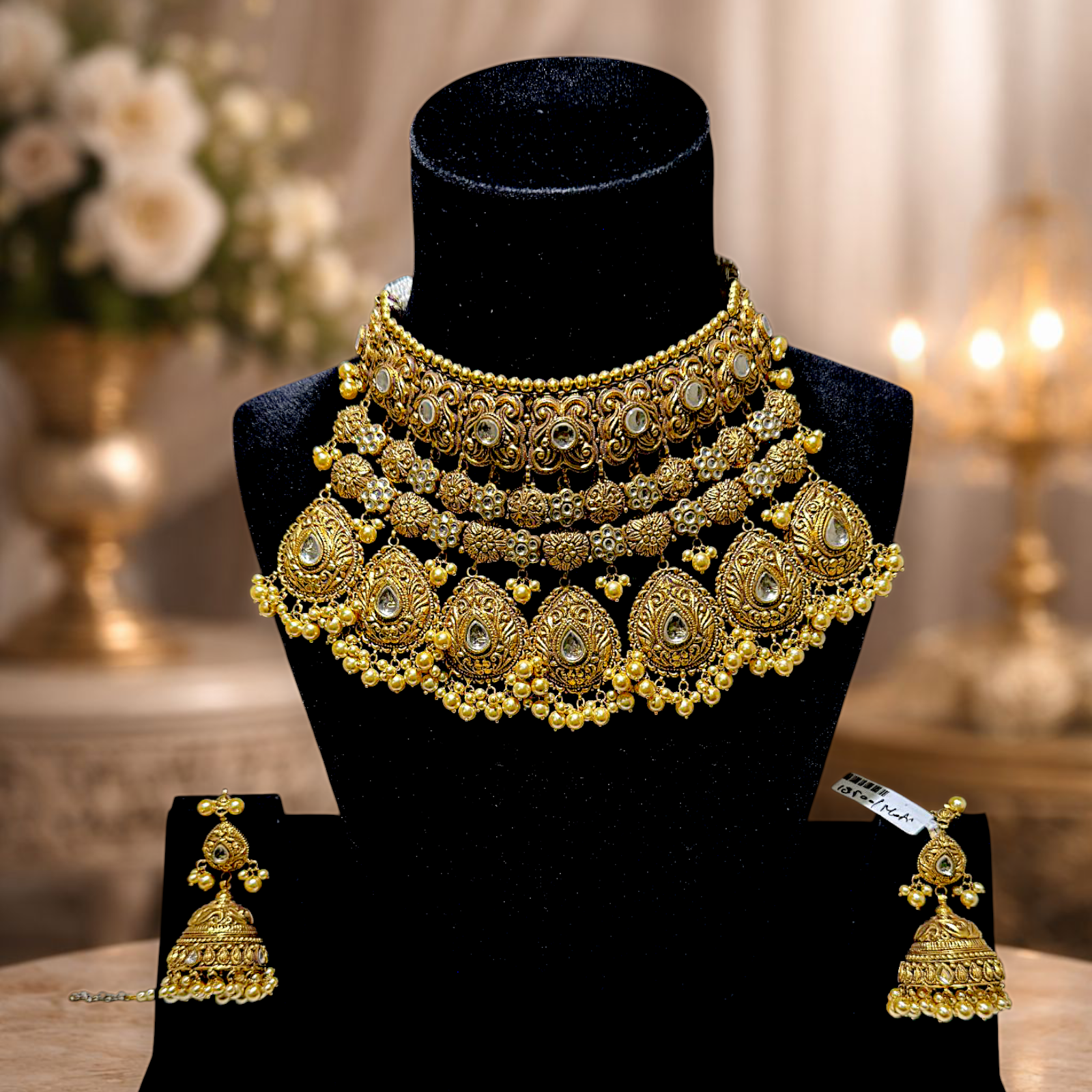 The Majestic Layered Jhumka Set