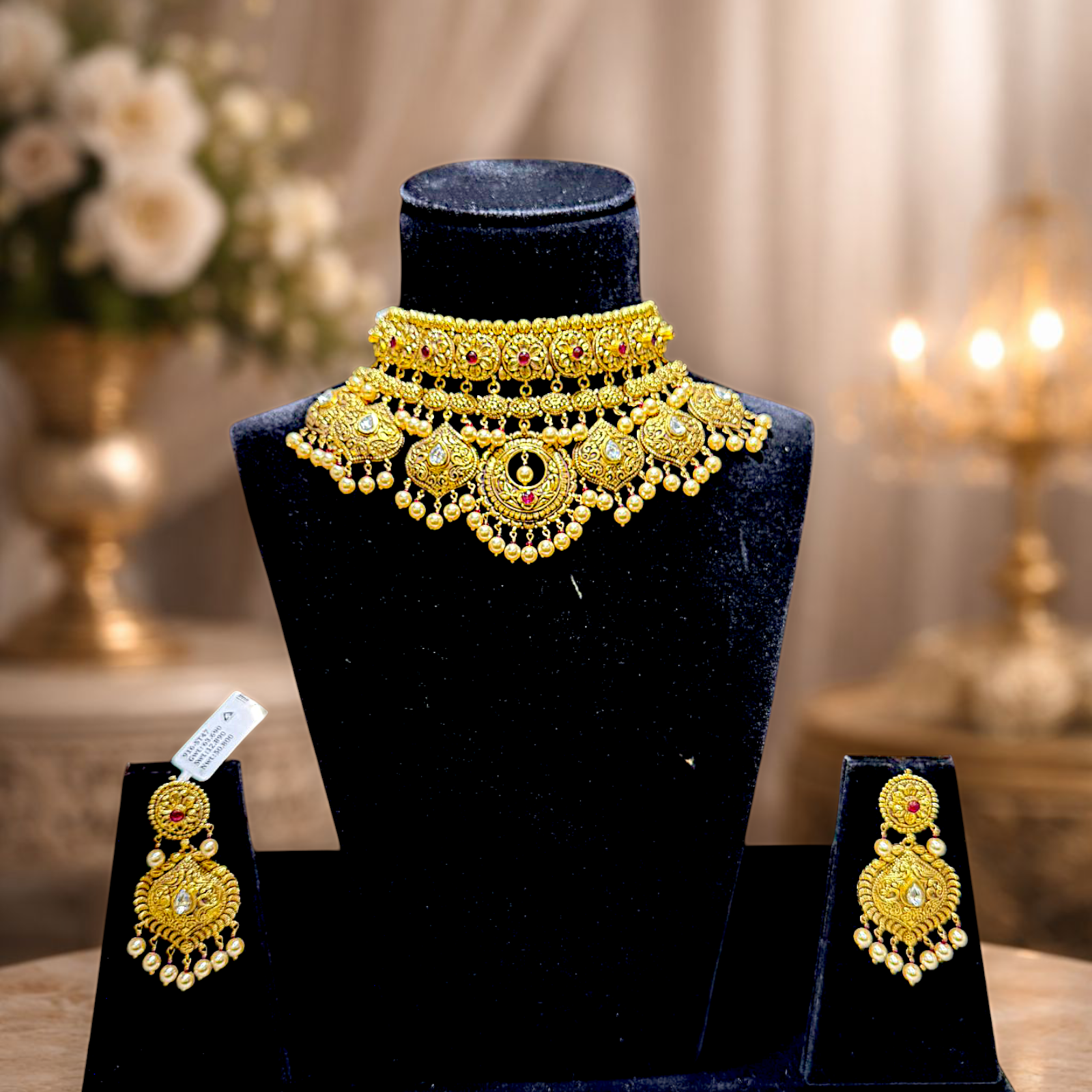 The Imperial Sunflower Choker Set